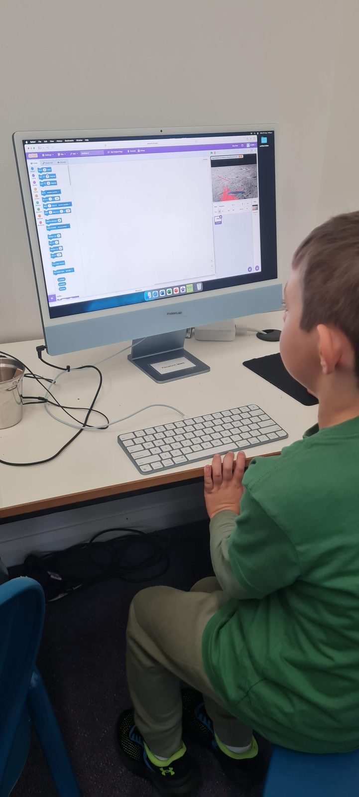 Coding Club session